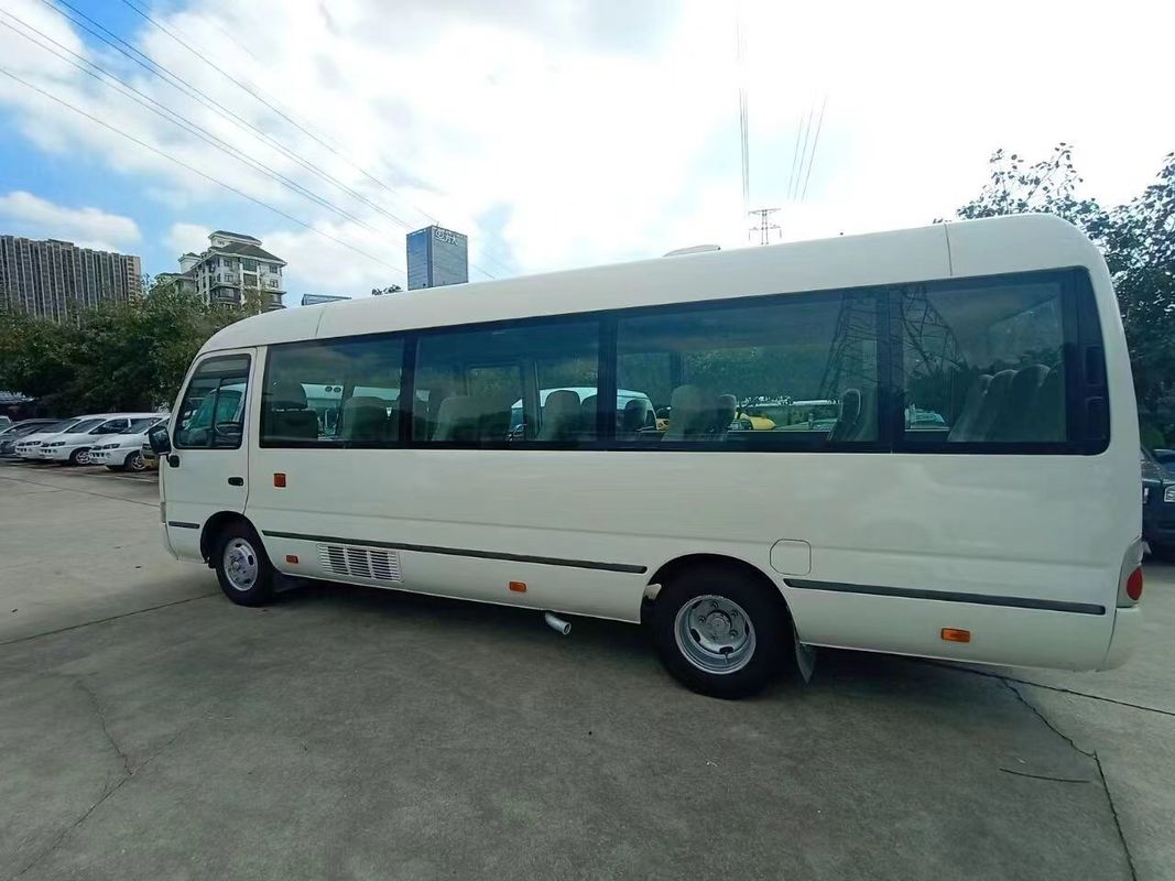 Tanque de combustível 300L Max Output 95 kw Bom estado LHD Usado 30 lugares Toyota Coaster Bus