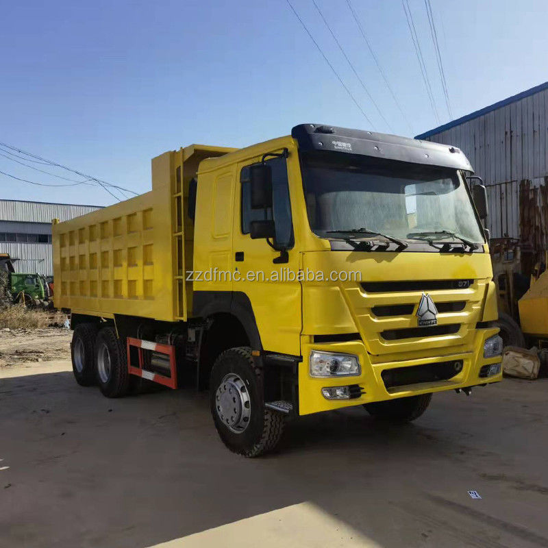 Usado 2024 10 rodas 24 metros cúbicos Howo 371 Power Dump Truck para transporte de mineração