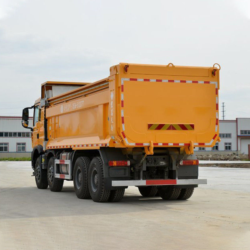 440hp HOWO camião de descarga 8x4 camião tripper 40 toneladas 12 rodas com transmissão manual