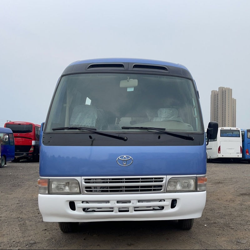Deisel Fuel Tourist Luxury Bus 25 lugares 30 lugares Minibus Toyo Ta Coaster usado
