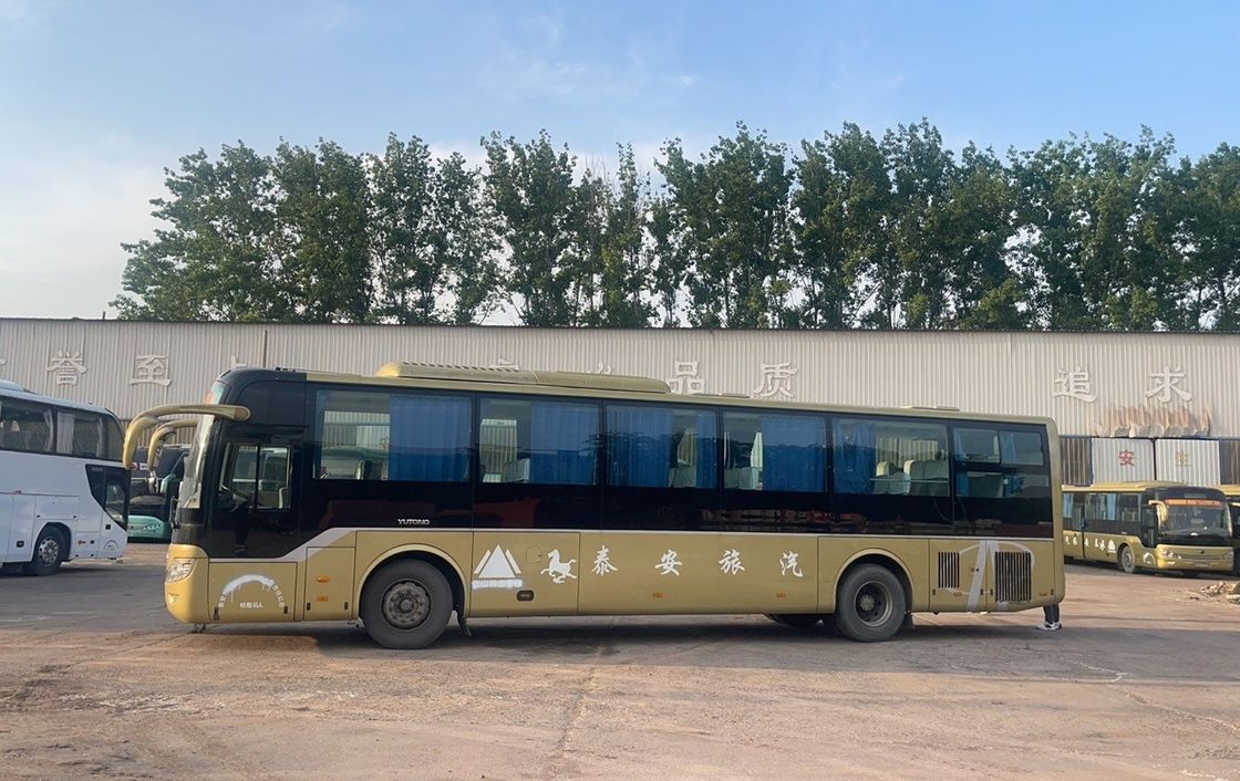 Perfeitamente reformado 65 passageiros 65 lugares autocarro com motor e base de rodas longa