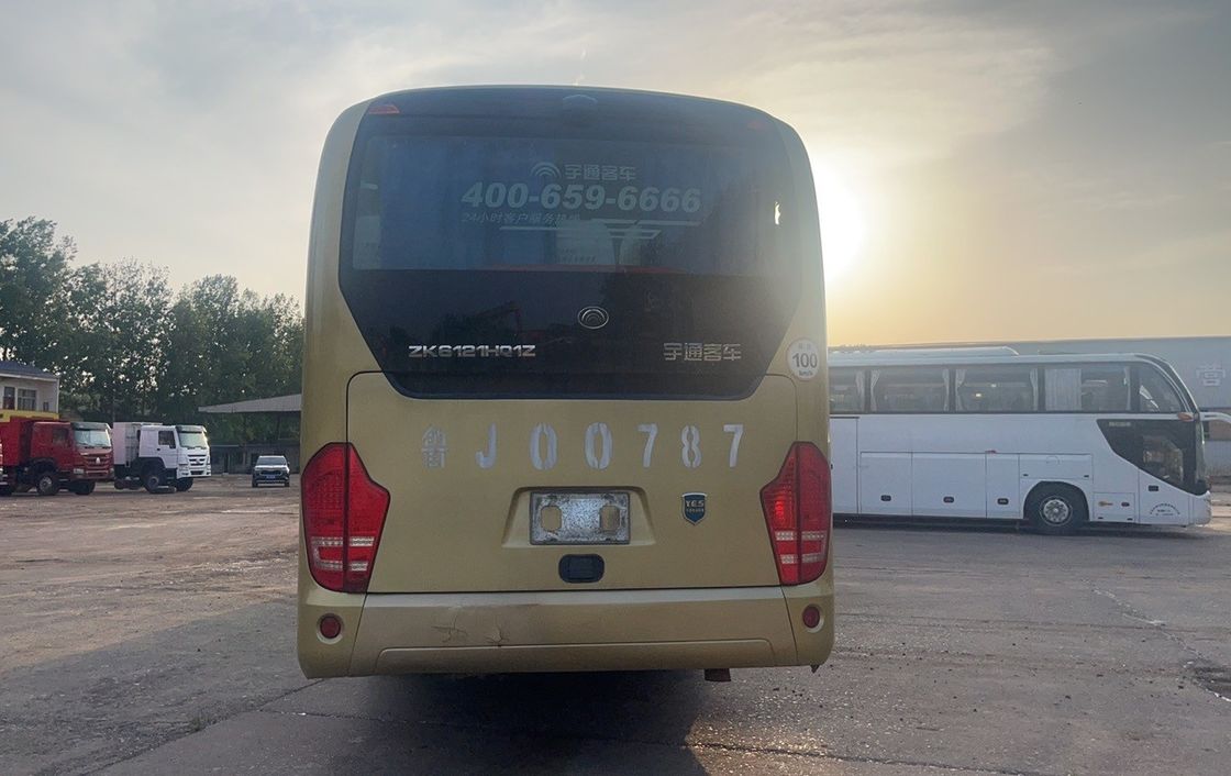 Perfeitamente reformado 65 passageiros 65 lugares autocarro com motor e base de rodas longa