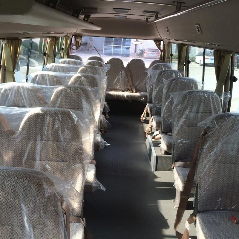 Euro 2 22 assentos Transmissão manual 30 assentos Deisel Fuel Toyota Coaster Bus em Dubai