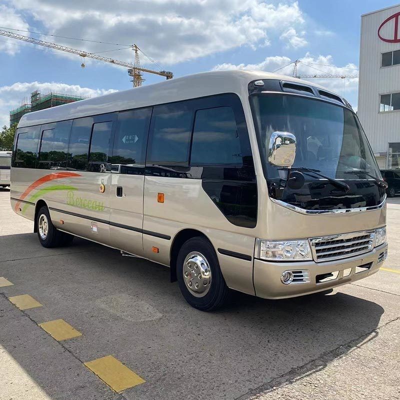 30 autocarros Toyo ta Coaster de 1 assento com capacidade de motor de 4L Euro 2 e 1