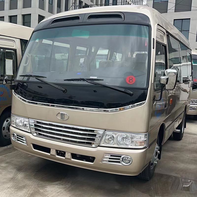Autocarro Toyota 4L de motor elétrico com 21 1 assentos e direção direita