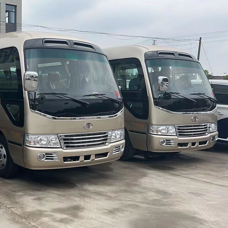 Autocarro Toyota 4L de motor elétrico com 21 1 assentos e direção direita