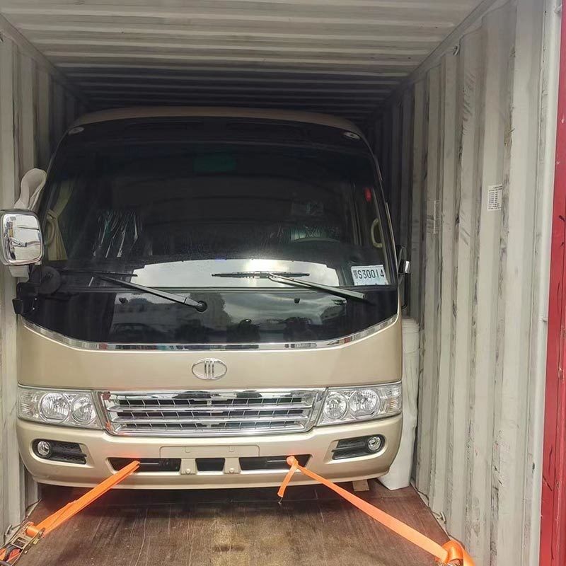 Autocarro Toyota 4L de motor elétrico com 21 1 assentos e direção direita