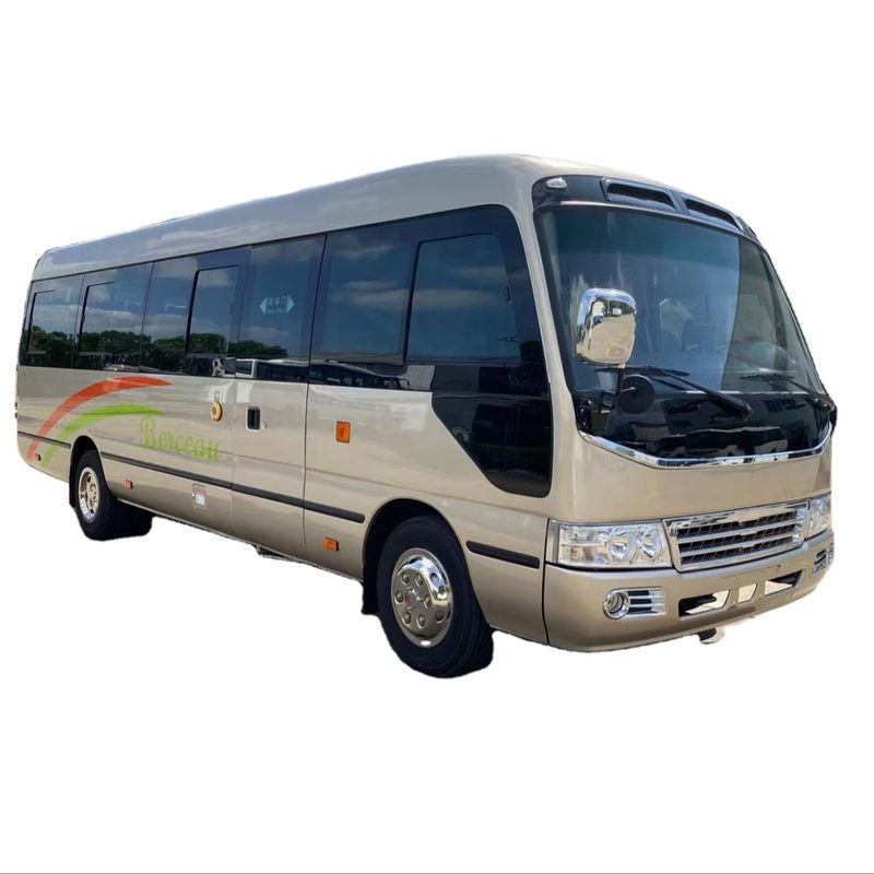 Motor Yuchai 30 assentos Mudan Commuter Bus Diesel RHD e LHD Motorista 100km/h Velocidade máxima