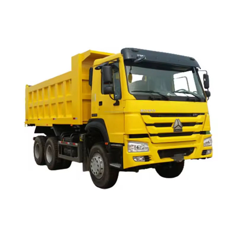 Howo 6x4 40tons 45 Tons Yellow Tipper Dump Truck Para Projetos de Construção Pesada