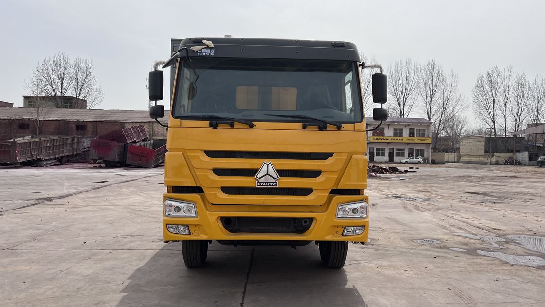 Howo 6x4 40tons 45 Tons Yellow Tipper Dump Truck Para Projetos de Construção Pesada