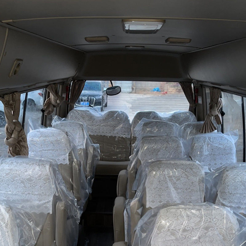 30 lugares Usado ônibus de montanha-russa com motor diesel Toyota original e potência máxima 113/5200kw