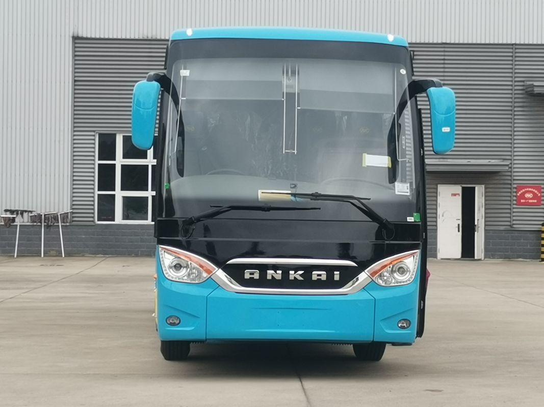 Diesel 50 lugares RHD ônibus Euro 4 emissões padrão 6 8L capacidade do motor para o seu benefício