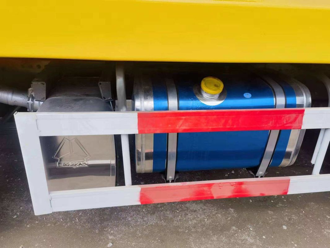 Howo usado totalmente reformado 8x4 371hp 20-24 metros cúbicos camião de despejo camião de descarga diesel