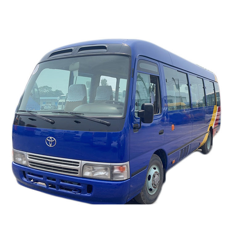 Minibus diesel Toyo Ta Coaster de 30 lugares com design de luxo e eficiência de combustível