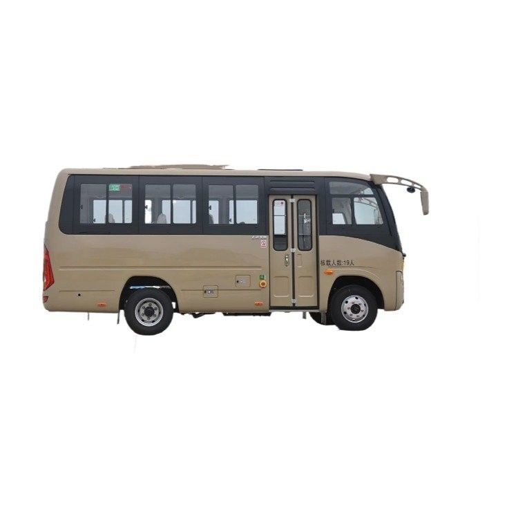 Transmissão manual Tipo Dongfeng 19 lugares LHD Usados ônibus de montanha-russa 2360ml Deslocamento