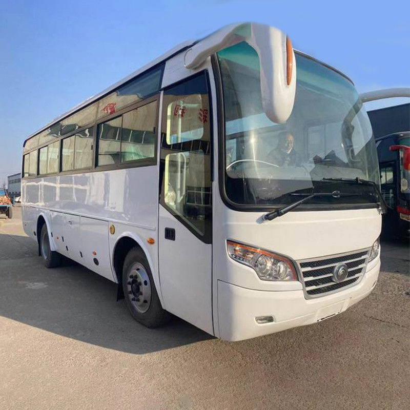 Ônibus usados 35 lugares motor diesel autocarro com Euro 3 emissões padrão e acessível