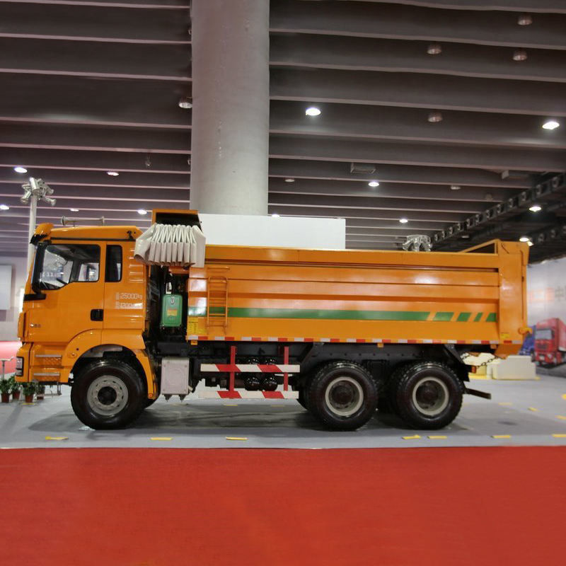 Shacman 6x4 380hp Euro2 Euro3 10 Wheeler Usado de despejo para 2 passageiros