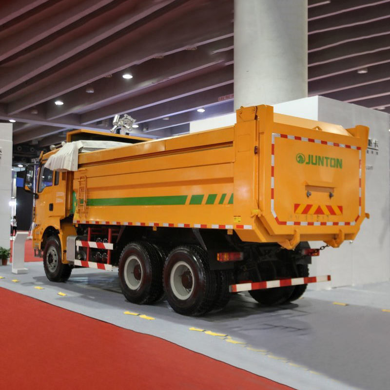 Shacman 6x4 380hp Euro2 Euro3 10 Wheeler Usado de despejo para 2 passageiros