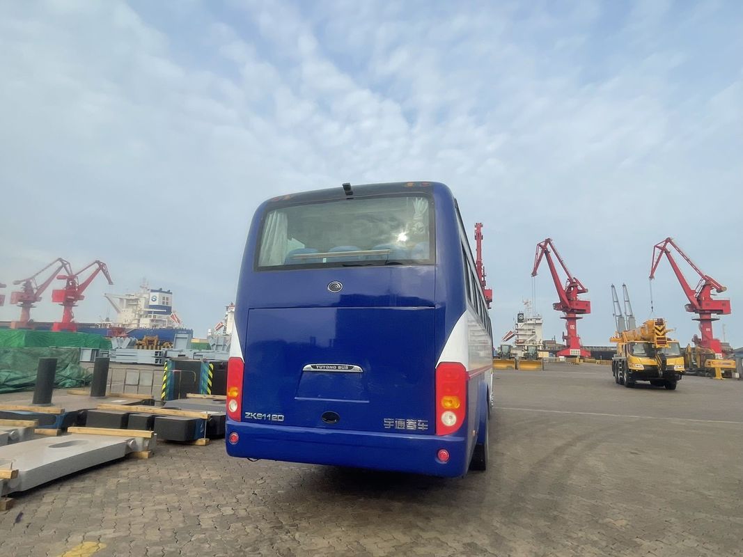 Ônibus de autocarro LHD de 10m 45 lugares ZK6102D com 8,4L de deslocamento e posição de direção LHD