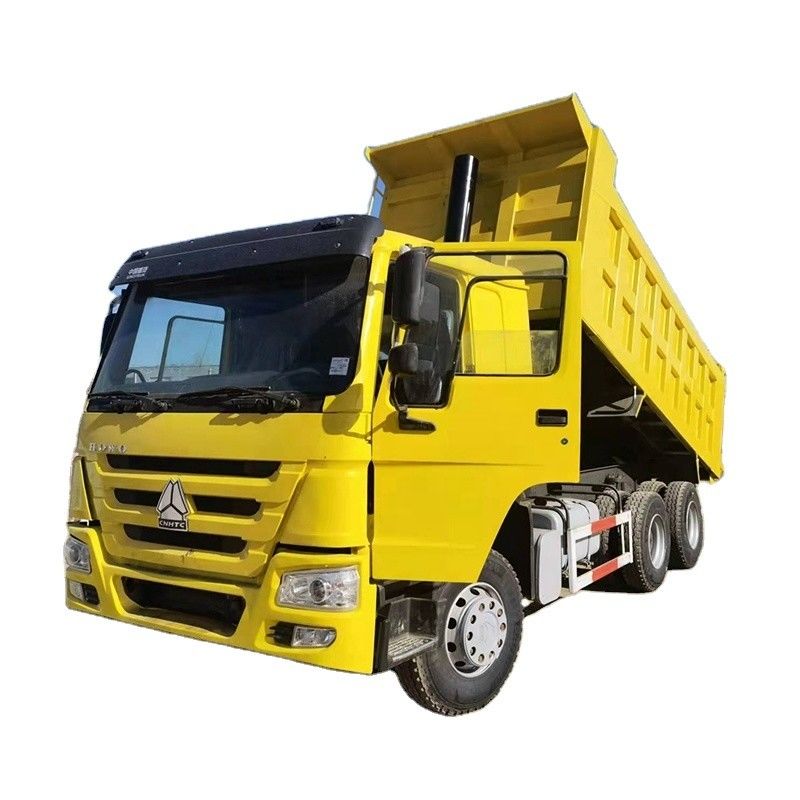 4000 hp Howo 6x4 Red Tipper Truck Dump Truck Euro 3 Emission Standard Peso bruto do veículo ≥30T