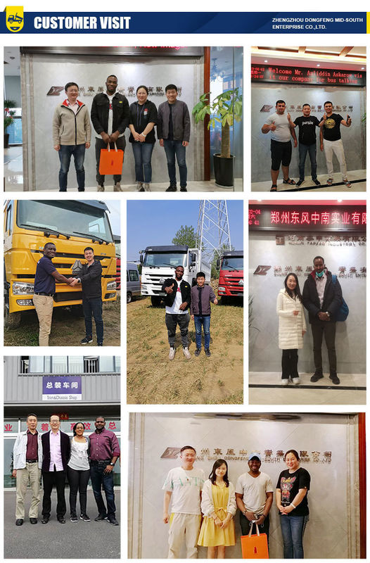 HOWO 6x4 371HP camião diesel com capotador com dimensões L x W x H mm 8245X2550X3450 mm