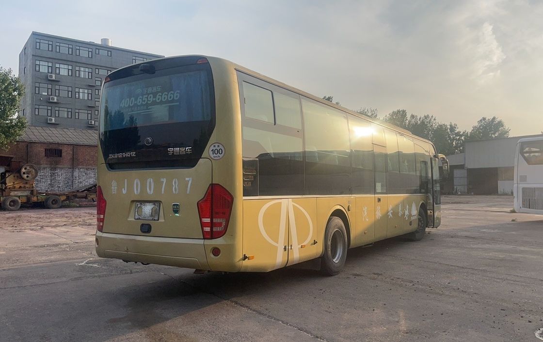 LED ZK 6121 Ônibus de 65 lugares Ônibus de duas portas Bem reformados para transporte