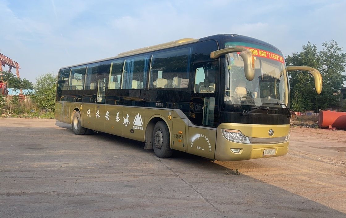 LED ZK 6121 Ônibus de 65 lugares Ônibus de duas portas Bem reformados para transporte
