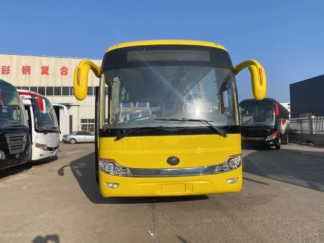 Autobús usado de 65 lugares ZK6121 de 12 metros com cilindrada de 8,4 litros e volante esquerdo