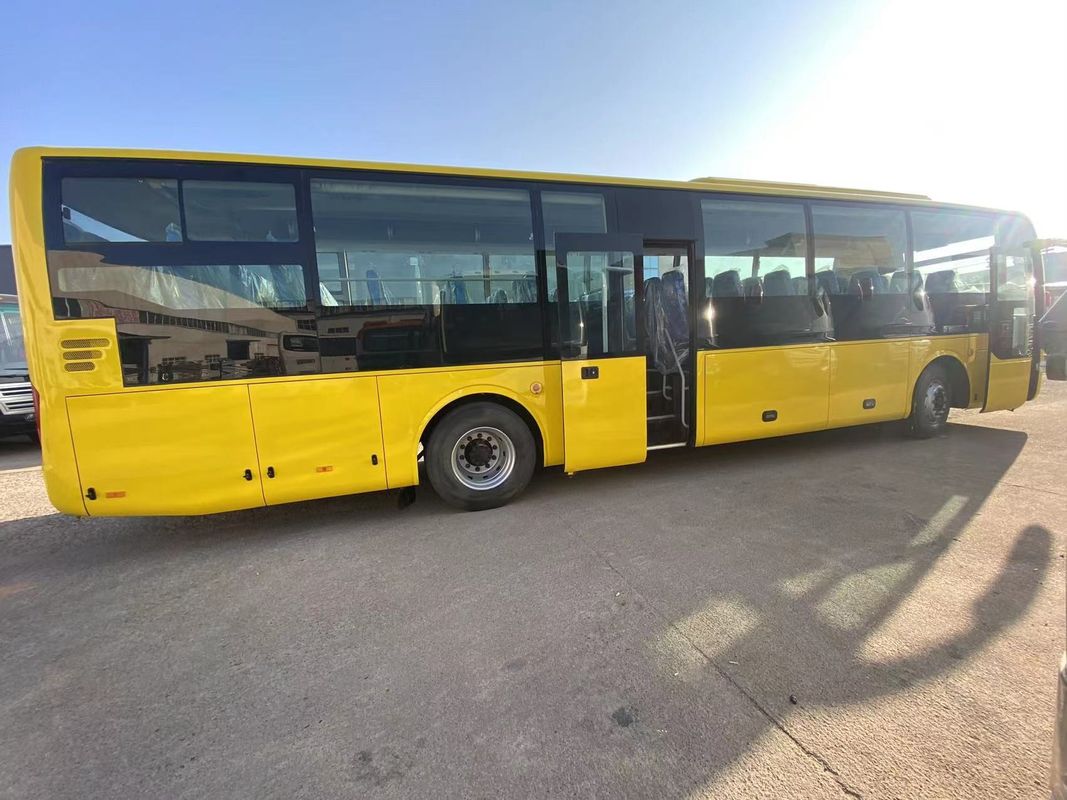 Autobús usado de 65 lugares ZK6121 de 12 metros com cilindrada de 8,4 litros e volante esquerdo