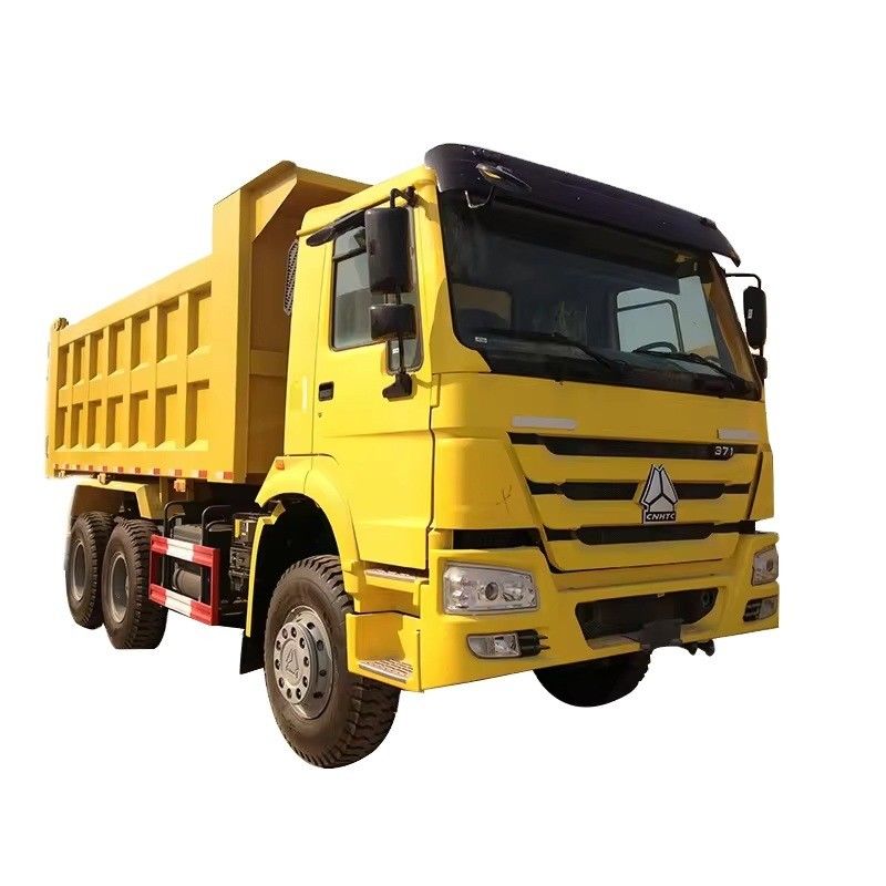 Potente HOWO 6x4 430hp caminhão com 19CBM Box e tanque de combustível capacidade 300-400L