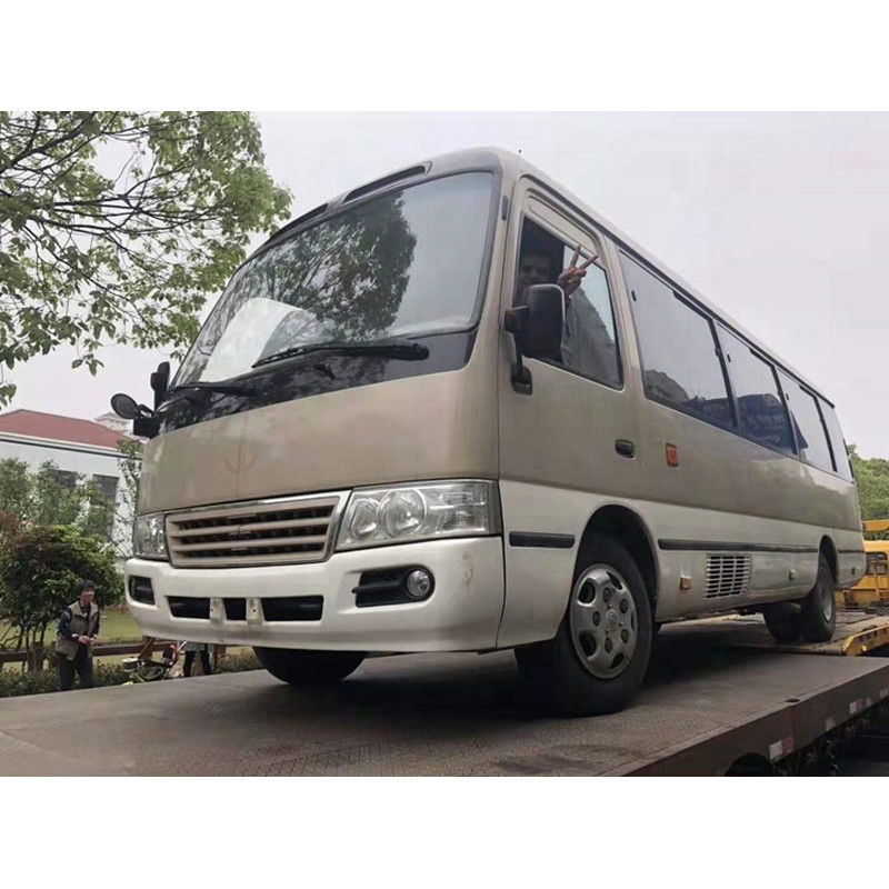 Autobus de montanha-russa usado de 25 lugares com 3300 mm de base de rodas e padrão de emissões Euro 2