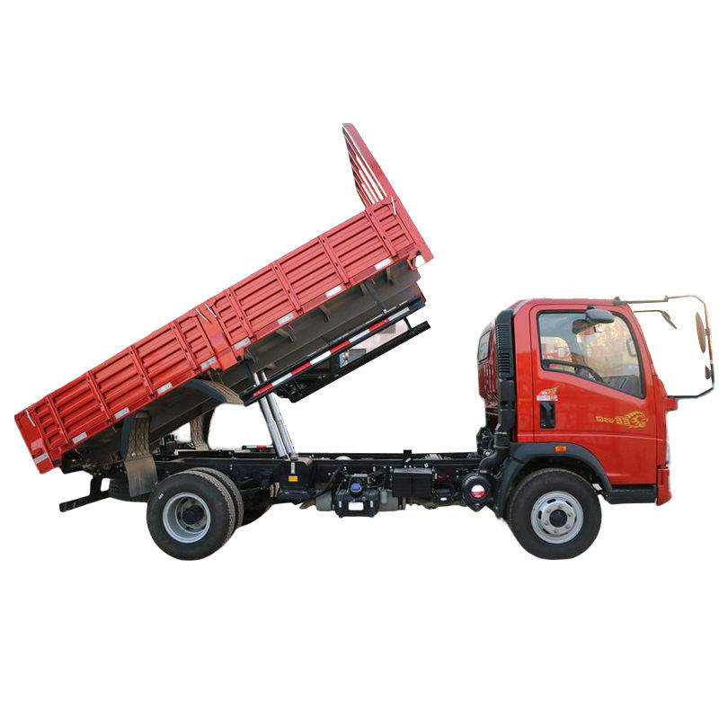 Utilizado Howo 4x2 camião de descarga de 6 rodas camião diesel de desvio com norma de emissões Euro 4