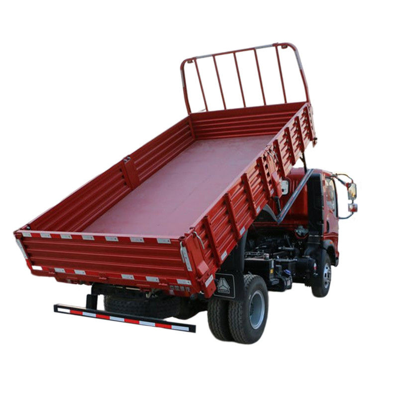 Utilizado Howo 4x2 camião de descarga de 6 rodas camião diesel de desvio com norma de emissões Euro 4