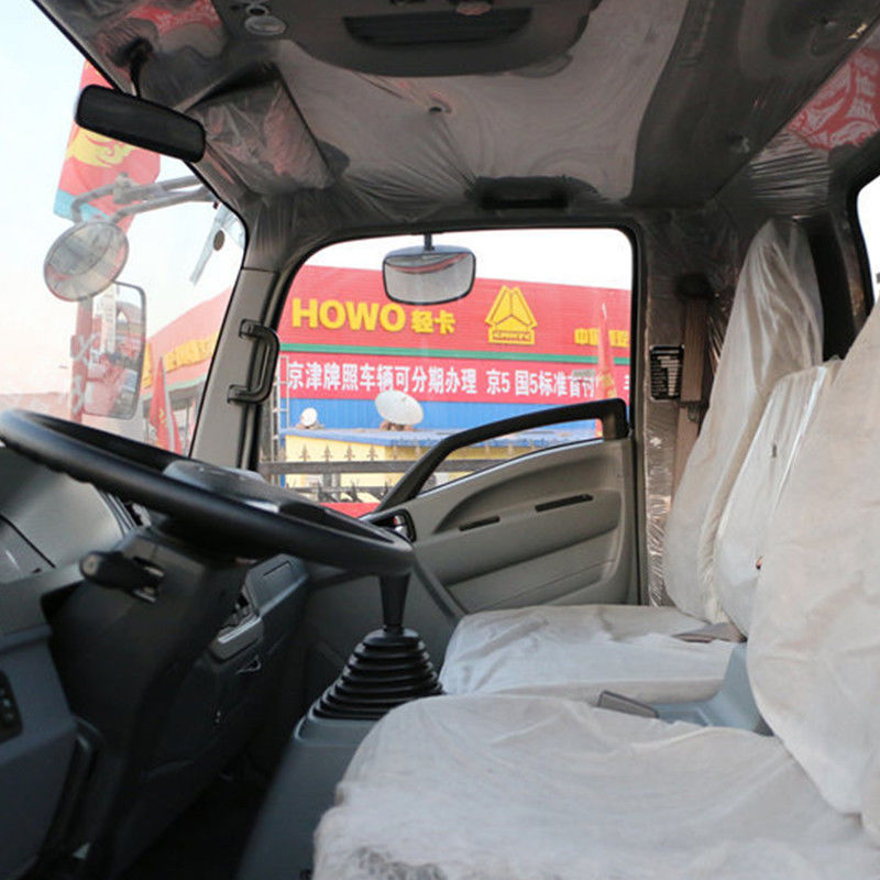 Utilizado Howo 4x2 camião de descarga de 6 rodas camião diesel de desvio com norma de emissões Euro 4