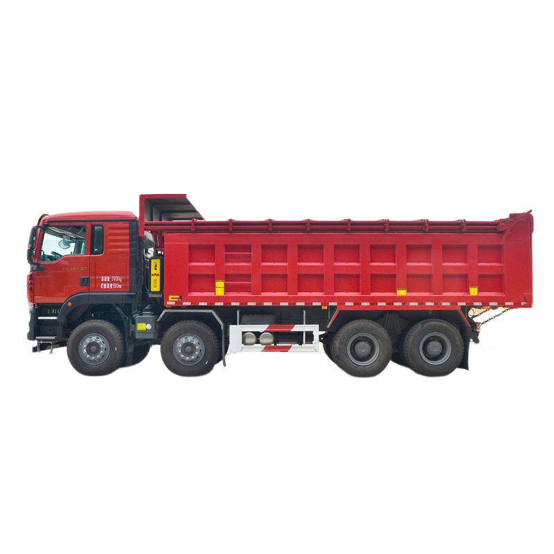 Howo 8x4 camião de descarga 12 rodas 440 HP camião de descarga para transporte de engenharia