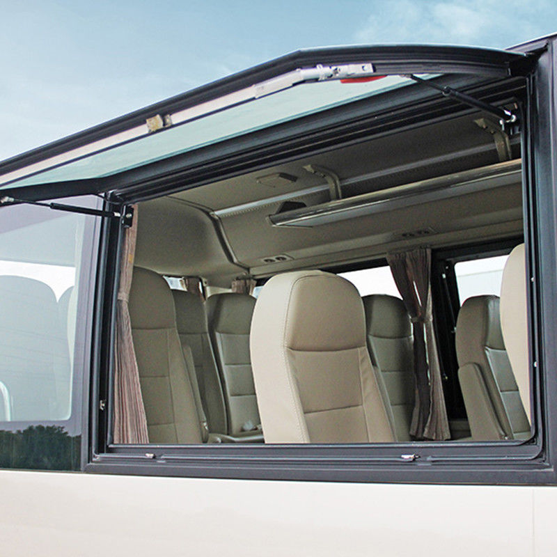 Minivan compacto e durável de autocarro pequeno com dimensões L x W x H mm 8040 x 2480 x 3160