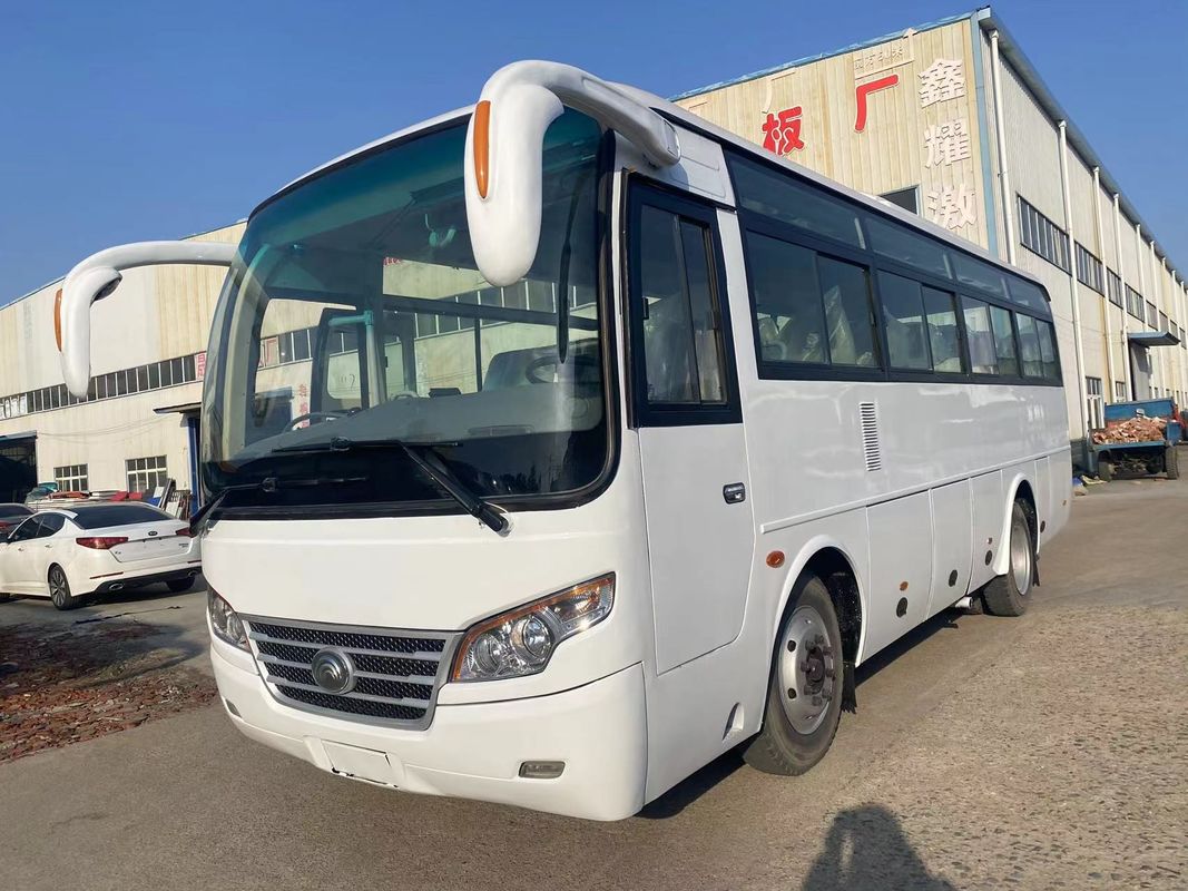 Transmissão manual 31-50 lugares Ônibus de passageiros Luxo ônibus usados com interior