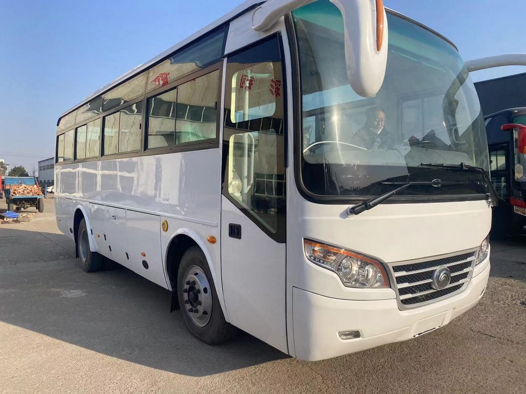 Transmissão manual 31-50 lugares Ônibus de passageiros Luxo ônibus usados com interior