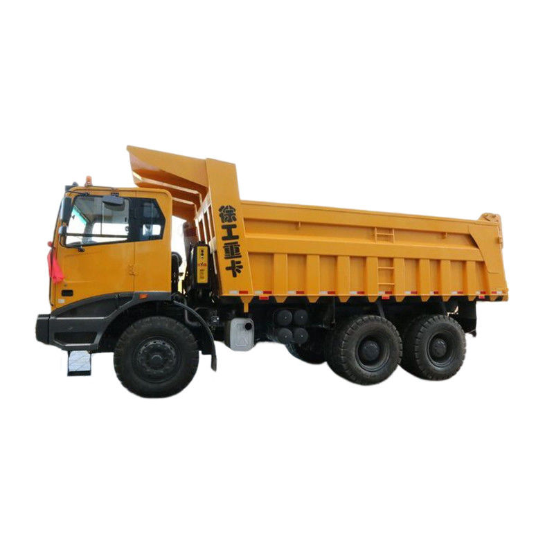 6X4 camião de descarga transmissão automática 460 HP 8 pneus de carga pesada depósito carregamento usado