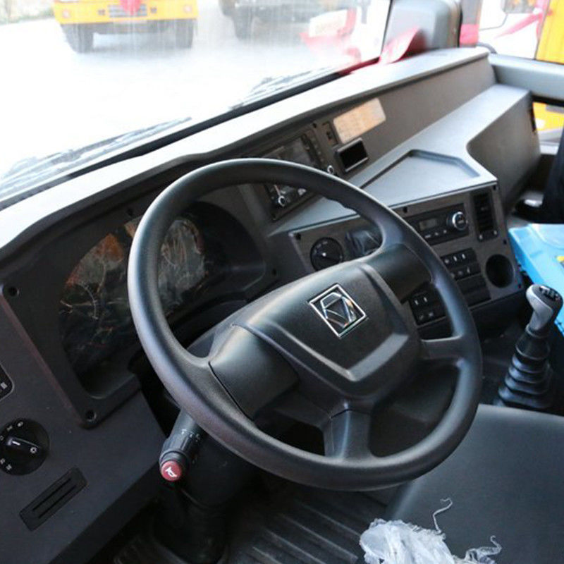 6X4 camião de descarga transmissão automática 460 HP 8 pneus de carga pesada depósito carregamento usado