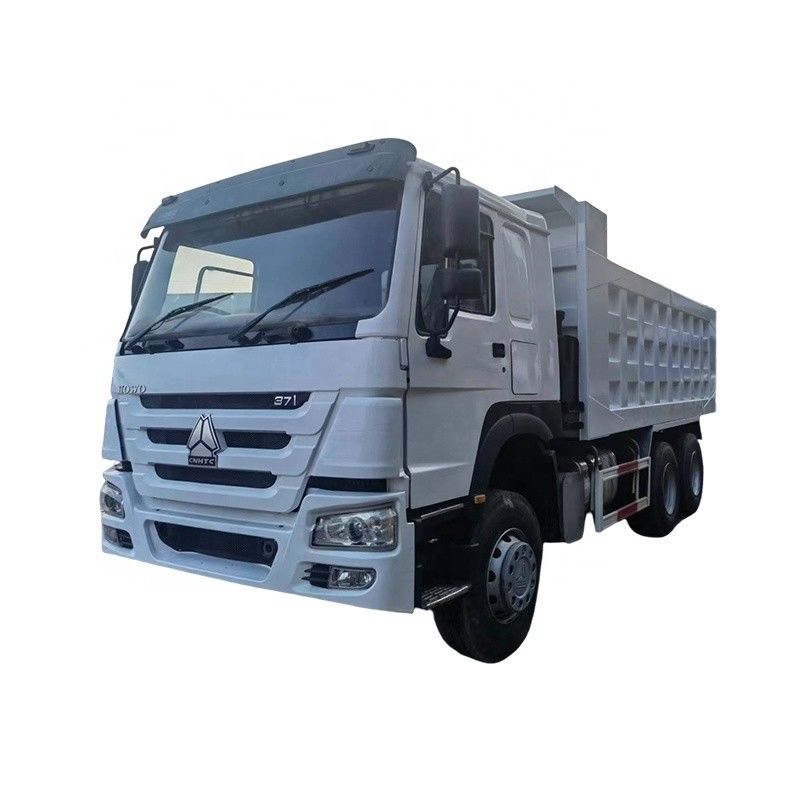 Camião de 20 toneladas em bom estado usado 6*4 Camião de descarga auto-carregador Capacidade do motor 8L