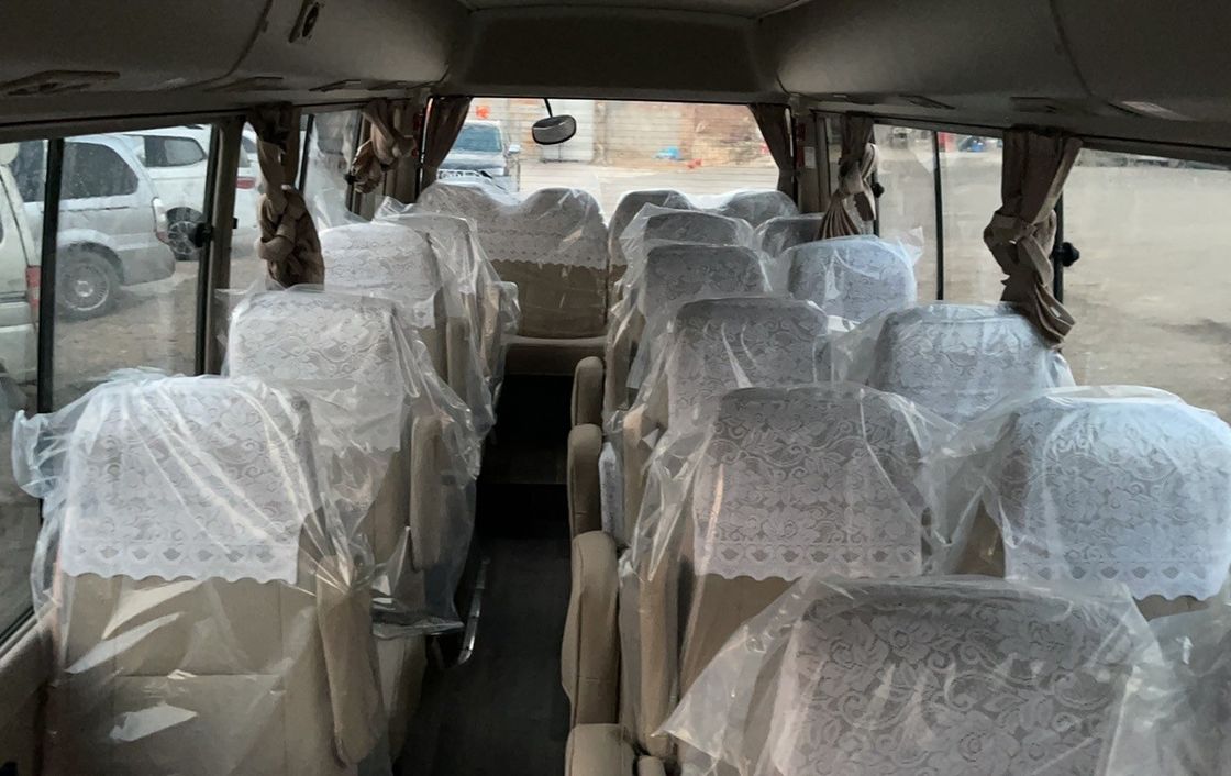 Norma de emissões Euro III/Euro IV de 30 lugares Autobus de montanha-russa LHD usado com ar condicionado