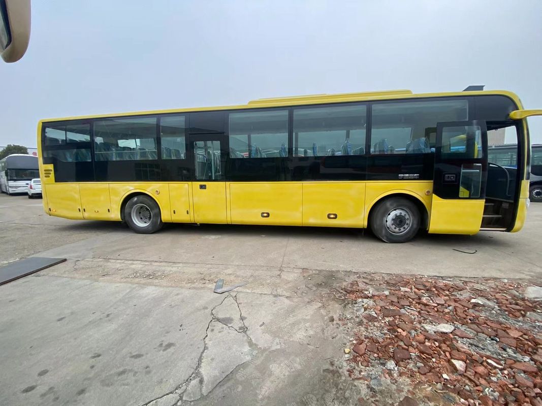 Direção hidráulica e combustível diesel 70 lugares autocarro de luxo para transporte de grandes passageiros