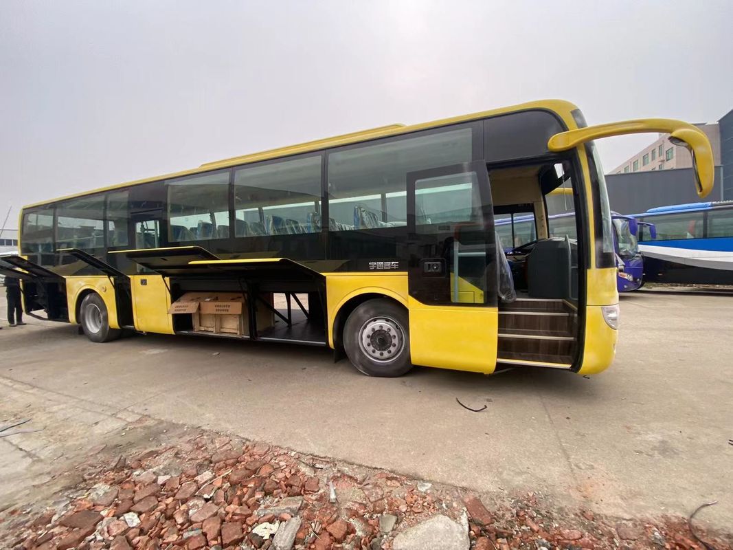Direção hidráulica e combustível diesel 70 lugares autocarro de luxo para transporte de grandes passageiros