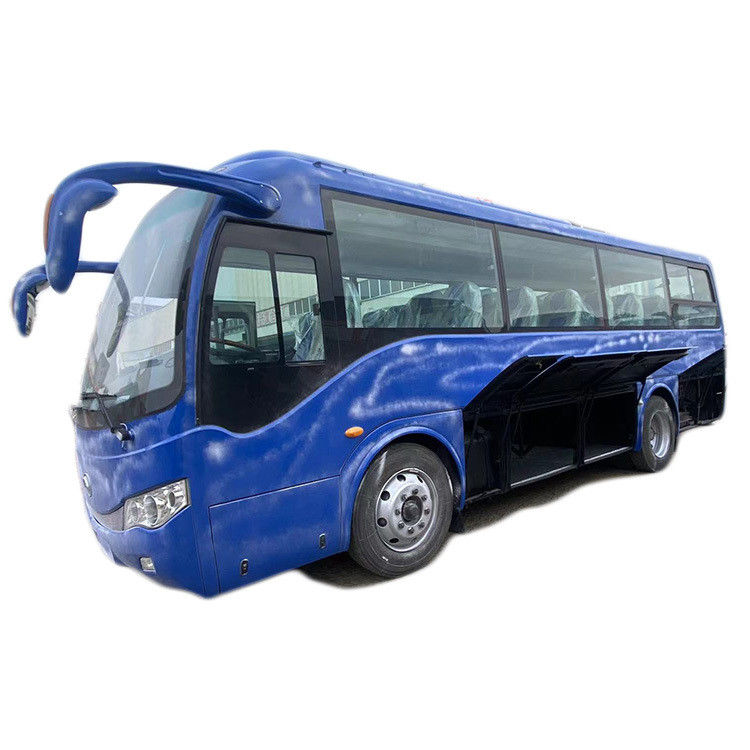 Autobus de luxo de 35 lugares Autobus usado com emissões Euro 3 e direção assistida