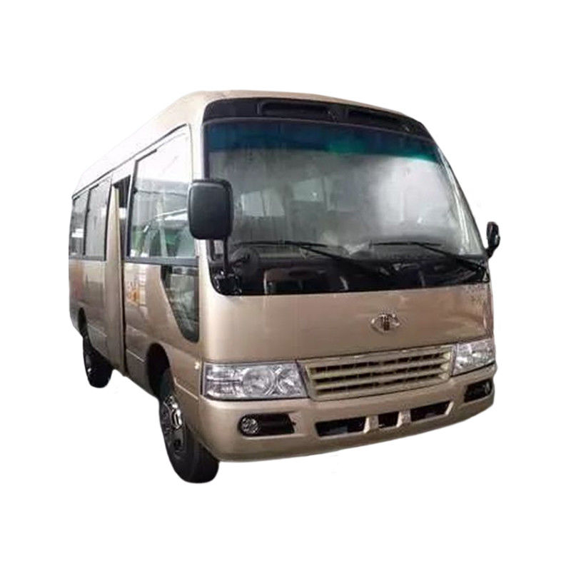 30 assentos Usado RHD LHD Mini Coaster Bus com transmissão manual e capacidade de motor de 4L