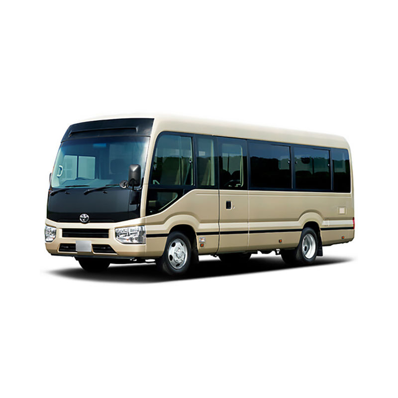 30 lugares TOYO TA Coaster Bus Diesel Tipo de combustível e pneus de 6,50-16 para transporte de passageiros