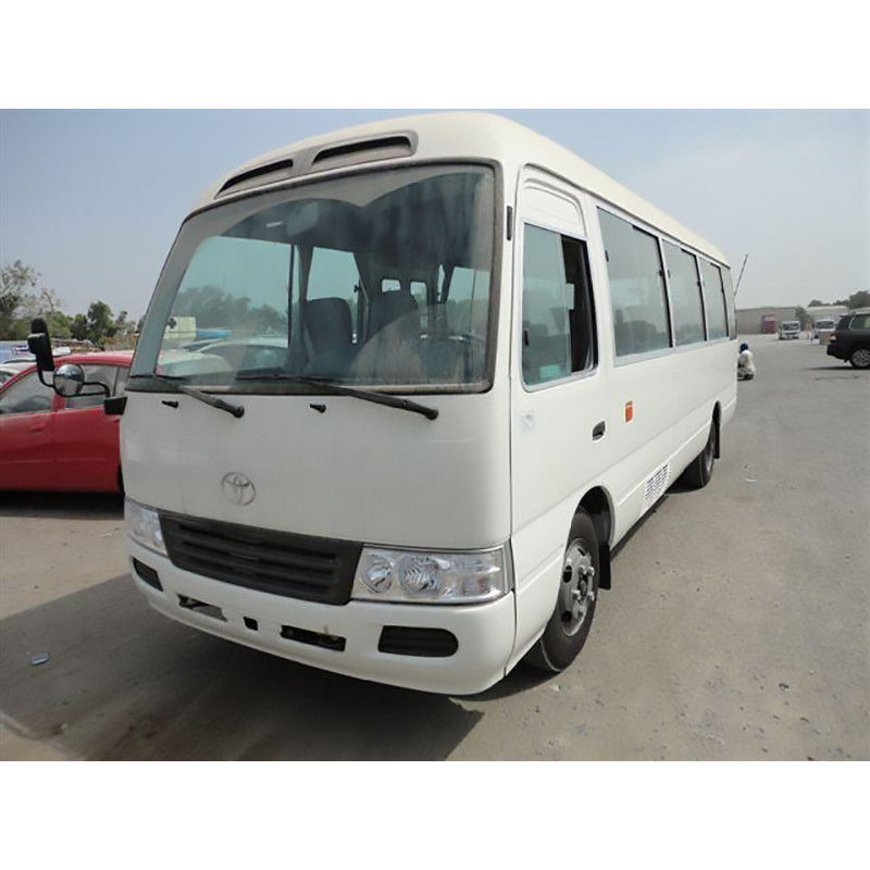 30 lugares TOYO TA Coaster Bus Diesel Tipo de combustível e pneus de 6,50-16 para transporte de passageiros