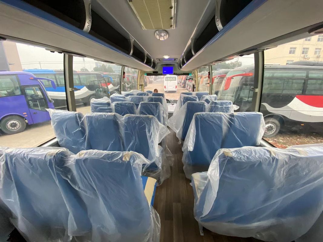 57 lugares LHD Luxury Coach Usado Diesel Passenger Bus com tipo de transmissão DESIGNED