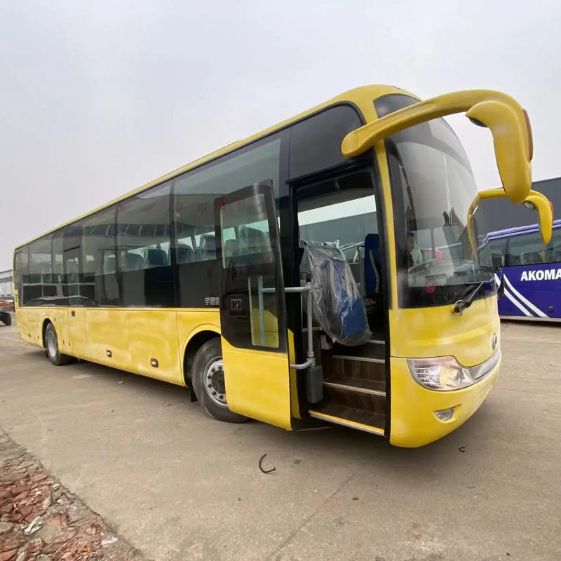 Autobus de luxo usado de 70 lugares com tipo de combustível diesel e capacidade de motor de 6 8L